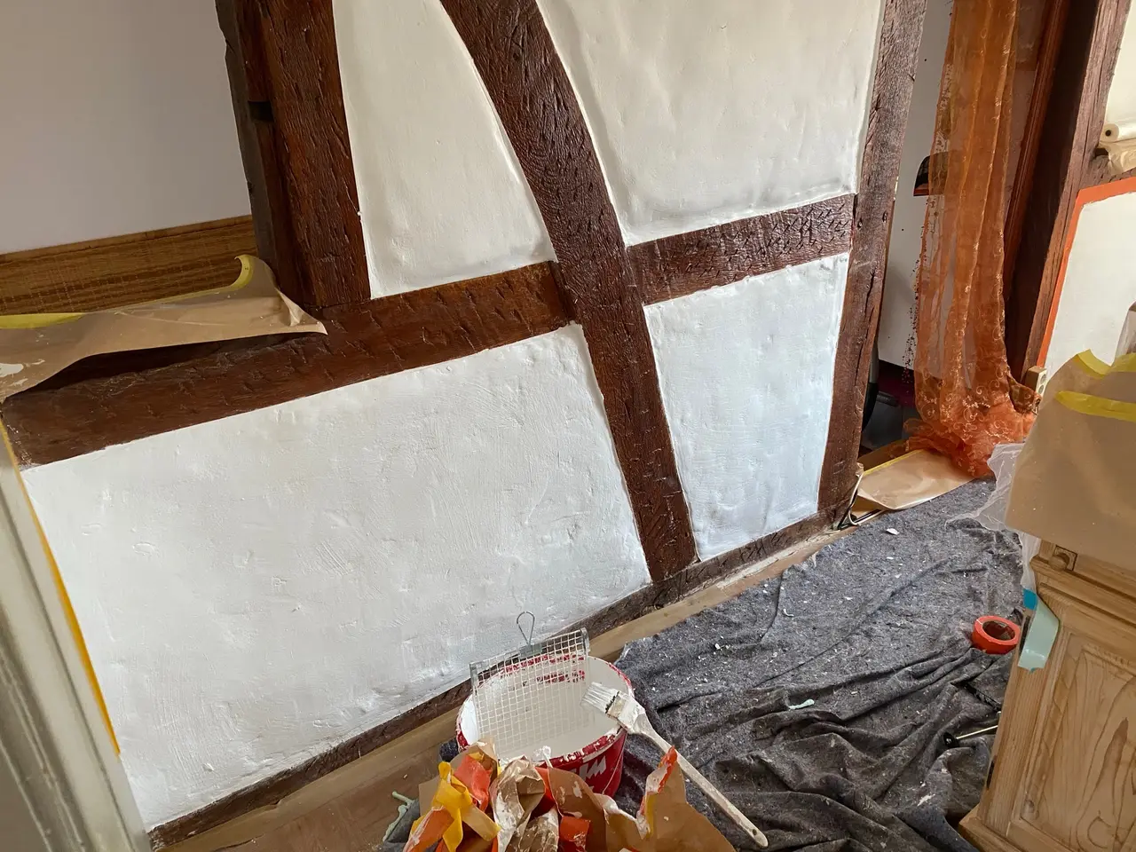 Altbausanierung in Südbaden, echtes Projektfoto von Malerfachbetrieb Zimmermann